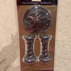NWT Drapery Curtain Holdbacks